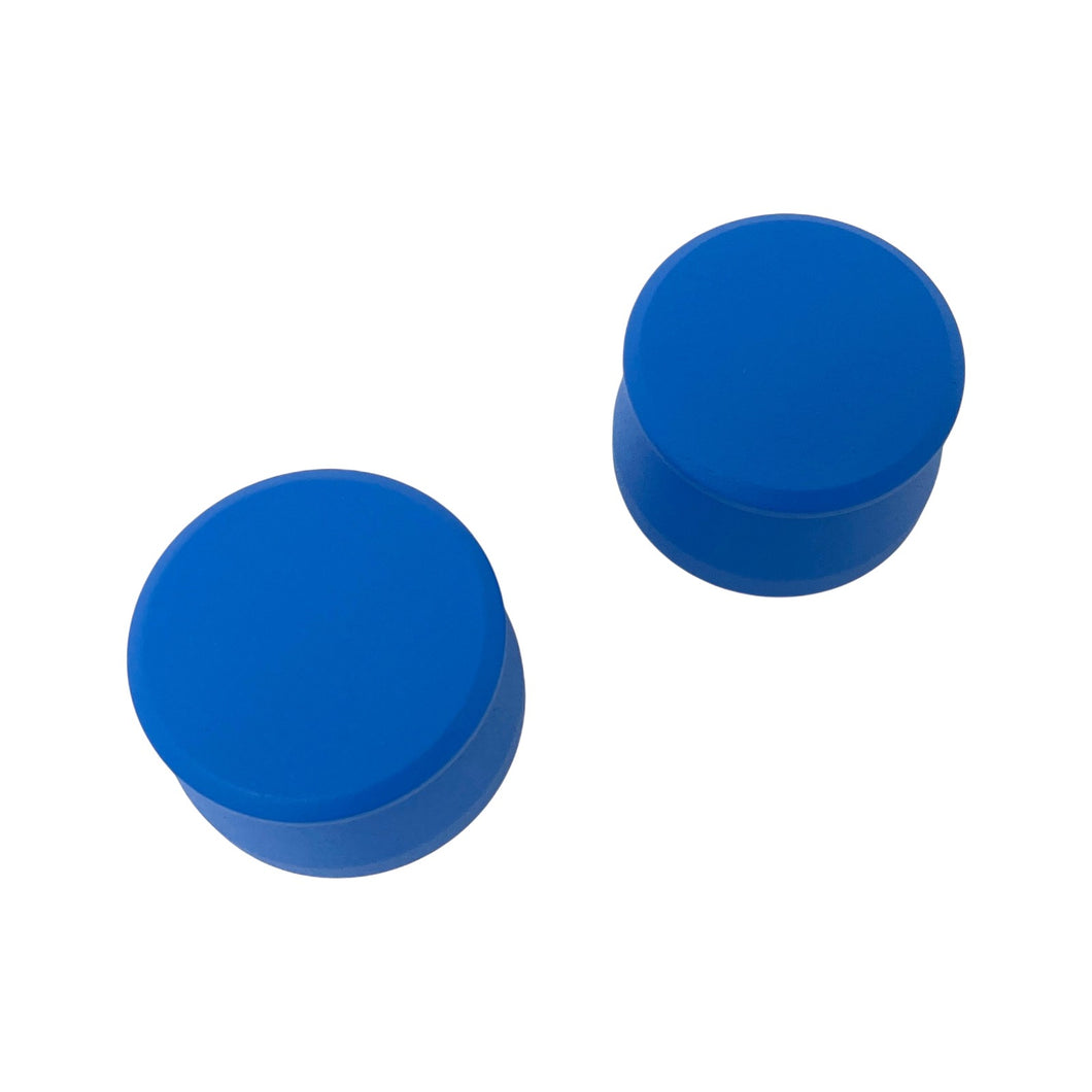 Billet Aluminum Valve Cover Breathers - Custom - Blue