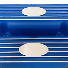 Load image into Gallery viewer, Ford FE Short Valve Covers - Custom Logo - Blue