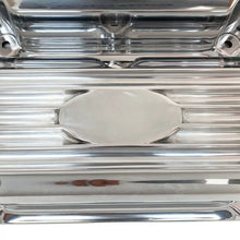Load image into Gallery viewer, Ford FE Short Valve Covers - Custom Logo - Polished