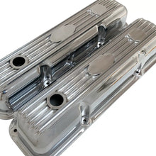 Load image into Gallery viewer, Ford FE Short Valve Covers - Custom Logo - Polished