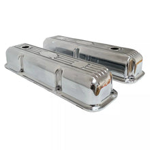 Load image into Gallery viewer, Ford FE Short Valve Covers - Custom Logo - Polished