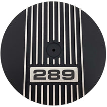Load image into Gallery viewer, Ford 289 Raised Fin 14" Air Cleaner Kit - Black