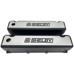 Ford Big Block 429/460 Tall Valve Covers - Full Billet Top - Black