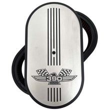 Load image into Gallery viewer, Ford 390 American Eagle - 15" Oval Air Cleaner Kit - Silver