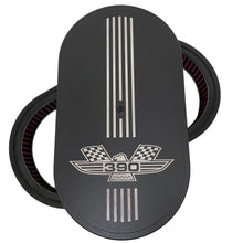 Load image into Gallery viewer, Ford 390 American Eagle - 15" Oval Air Cleaner Kit - Black