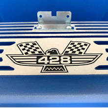 Load image into Gallery viewer, Ford FE Tall 428 American Eagle Valve Covers - Blue