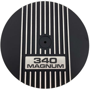 Mopar 340 Magnum Air Cleaner Kit - 13" Round - Style 1 - Black