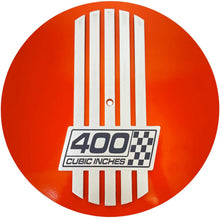Load image into Gallery viewer, Small Block Chevy 400 Cubic Inches 14" Raised Billet Top Air Cleaner - Orange