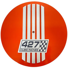 Load image into Gallery viewer, Chevy 427 Cubic Inches 14" Raised Billet Top Air Cleaner - Orange