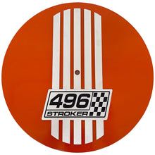 Load image into Gallery viewer, Chevy 496 Stroker 14" Raised Billet Top Air Cleaner - Orange