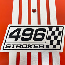 Load image into Gallery viewer, Chevy 496 Stroker 14" Raised Billet Top Air Cleaner - Orange