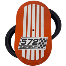 Load image into Gallery viewer, Chevy 572 Cubic Inches 15" Oval Billet Top Air Cleaner Kit - Orange