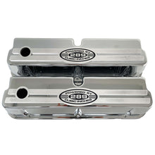 Load image into Gallery viewer, Ford Small Block 289 Tall Valve Covers - Oval Billet - Polished