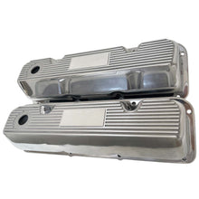 Load image into Gallery viewer, Ford 351 Cleveland - Finned Valve Covers - Custom - Polished