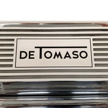 Load image into Gallery viewer, Ford 351 Cleveland - De Tomaso Script Logo - Valve Covers - Polished