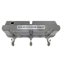 Load image into Gallery viewer, Ford Small Block 351 Windsor Valve Cover Hat/Coat Rack - Custom - Polished