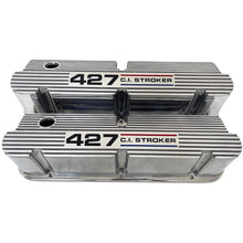 Load image into Gallery viewer, Ford Small Block Pentroof 427 C.I. Stroker Valve Covers - Tri-Color 1 - Polished
