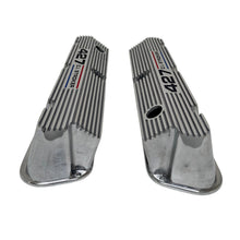 Load image into Gallery viewer, Ford Small Block Pentroof 427 C.I. Stroker Valve Covers - Tri-Color 1 - Polished