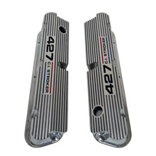 Load image into Gallery viewer, Ford Small Block Pentroof 427 C.I. Stroker Valve Covers - Tri-Color 1 - Polished