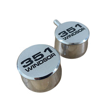 Load image into Gallery viewer, 351 Windsor Logo Billet Aluminum Breather &amp; PCV Valve - Polished