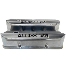 Load image into Gallery viewer, Ford FE Tall 428 Cobra Valve Covers - Long Plate - Polished