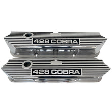 Load image into Gallery viewer, Ford FE Tall 428 Cobra Valve Covers - Long Plate - Polished
