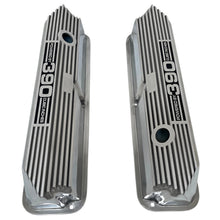 Load image into Gallery viewer, Ford FE Tall Powered By 390 Valve Covers - Long Plate - Polished