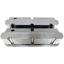 Load image into Gallery viewer, Ford Small Block Pentroof All-Finned Valve Covers - Polished