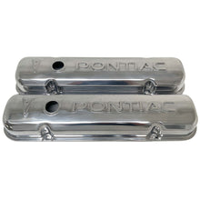 Load image into Gallery viewer, Pontiac Engine Raised Letter Valve Covers - Polished