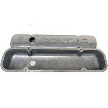 Load image into Gallery viewer, Pontiac Engine Raised Letter Valve Covers - Polished