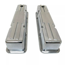 Load image into Gallery viewer, Small Block Chevy Tall Valve covers - Billet Top - Custom - Polished