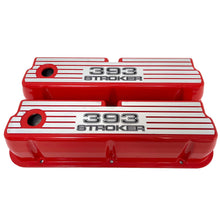 Load image into Gallery viewer, Ford Small Block 393 C.I. Stroker Tall Wide Fin Valve Covers - Red