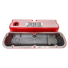 Load image into Gallery viewer, Ford Small Block 393 C.I. Stroker Tall Wide Fin Valve Covers - Red