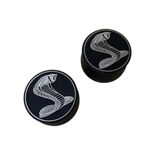 Load image into Gallery viewer, Shelby Snake Billet Aluminum Breather Set - Black
