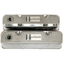 Load image into Gallery viewer, Ford 351 Cleveland - De Tomaso - Finned Valve Covers - Polished