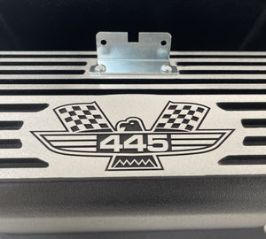 Ford FE Tall 445 American Eagle Valve Covers - Black