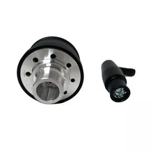 Load image into Gallery viewer, Billet Aluminum Valve Cover Breather &amp; Small PCV Valve - Custom - Black