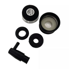 Load image into Gallery viewer, Billet Aluminum Valve Cover Breather &amp; Small PCV Valve - Custom - Black
