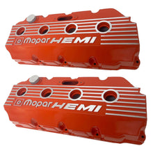 Load image into Gallery viewer, New Old Stock Hemi 426/572 Valve Covers - Die-Cast - Orange