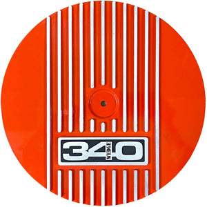 13" Round 340 Wedge Air Cleaner Lid Kit - Orange