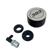 Load image into Gallery viewer, Chevy 383 Valve Cover Breather &amp; Small PCV Valve - Black