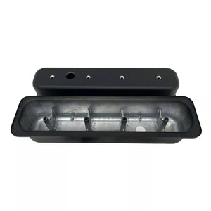 Small Block Chevy Tall Center Bolt Valve covers - Custom - Black