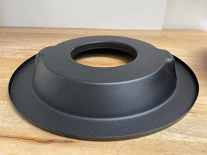 14" Round Air Cleaner Kit - Customizable Billet Top - Black