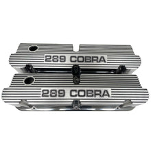 Load image into Gallery viewer, Ford Small Block Pentroof 289 Cobra Tall Valve Covers - Polished