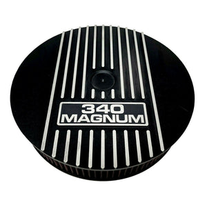 13" Round 340 Magnum Air Cleaner Lid Kit - Black