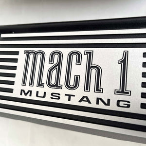 Ford 351 Cleveland Mach 1 Finned Valve Covers - Black