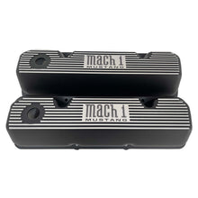 Load image into Gallery viewer, Ford 351 Cleveland Mach 1 Finned Valve Covers - Black