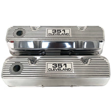 Load image into Gallery viewer, Ford 351 Cleveland Valve Covers - Style 1 - Polished
