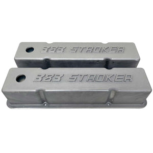 383 STROKER Small Block Chevy Tall Valve Covers - As Cast