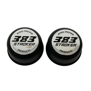 383 Stroker Dyno Proven Black Breathers and Grommets Set